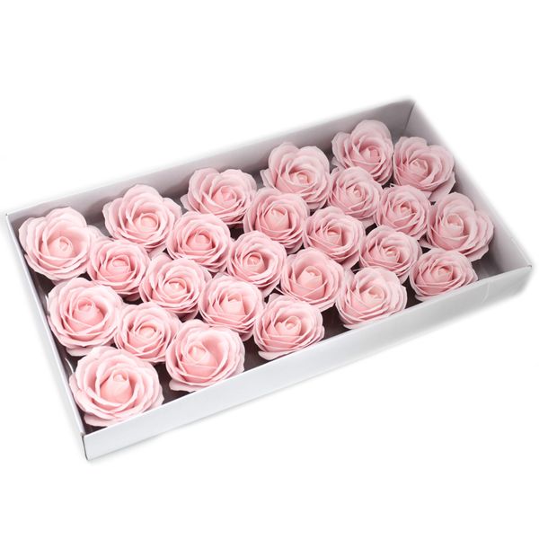 Ambachtelijke Zeep Bloem- Large Roos - Roze
