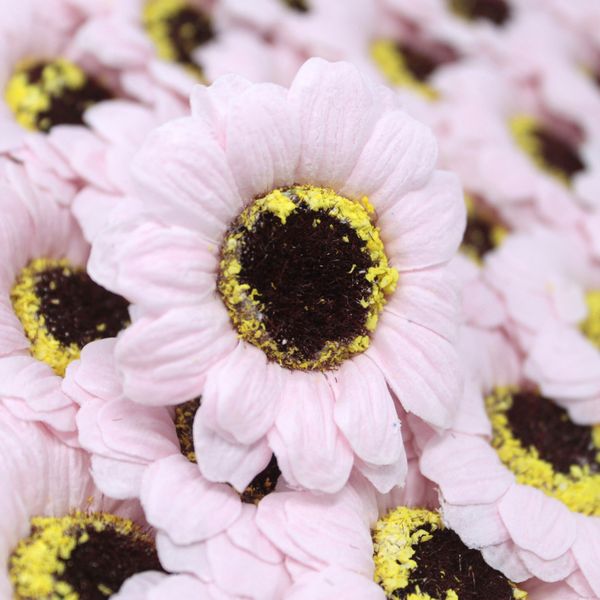 Ambachtelijke Zeep Bloem - Small Zonnebloem - Roze
