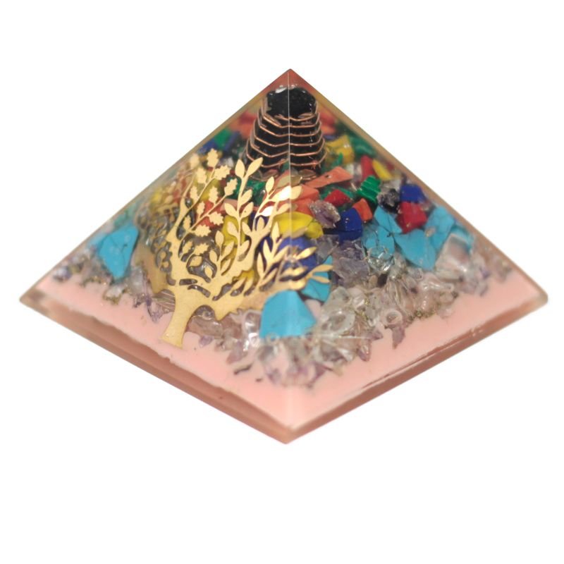 Orgonite Piramide - Large - 70cm - Boom (Aarde Basis)