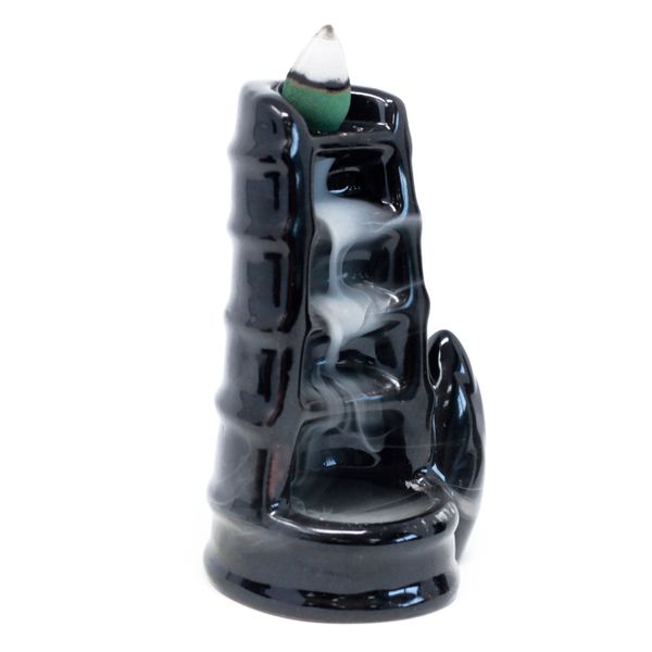 Back Flow Wierook Brander - Split Bamboo Fountain