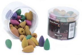 Back Flow Wierook Kegels - Mix (ongeveer 45 Kegels)