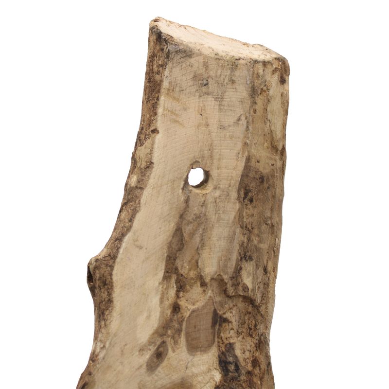 Gesmolten Glas op Houten Stronk - Hangende Kom