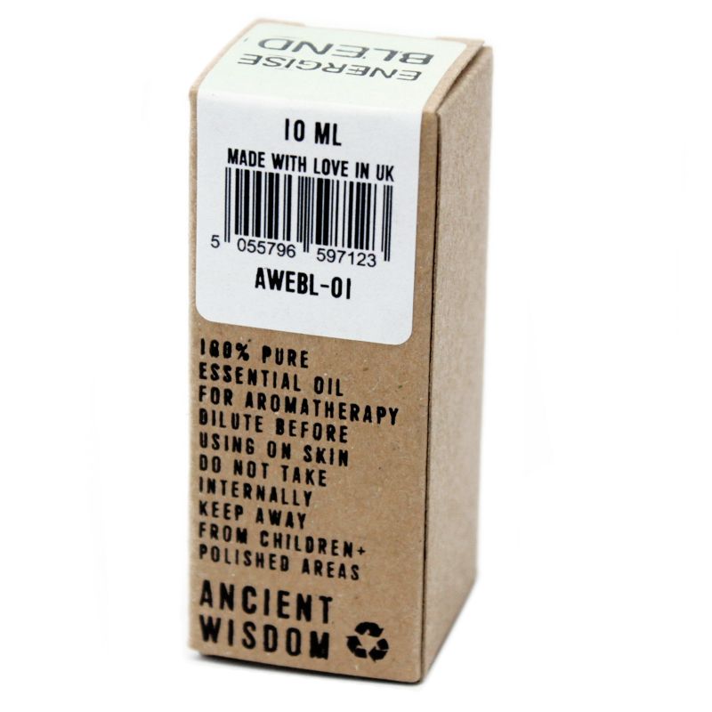 Premium Energieke Etherische Olie Mix - Verpakt - 10ml