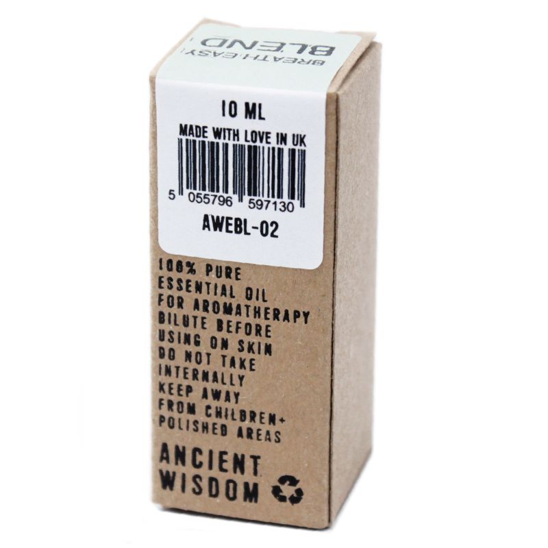 Makkelijk Ademen Etherische Olie Mix - Verpakt - 10ml