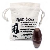 Drie inch Lingam - 1 steen