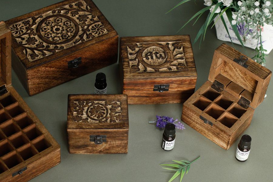 Aromatherapie Box- Mangohout - AW (12 flesjes)