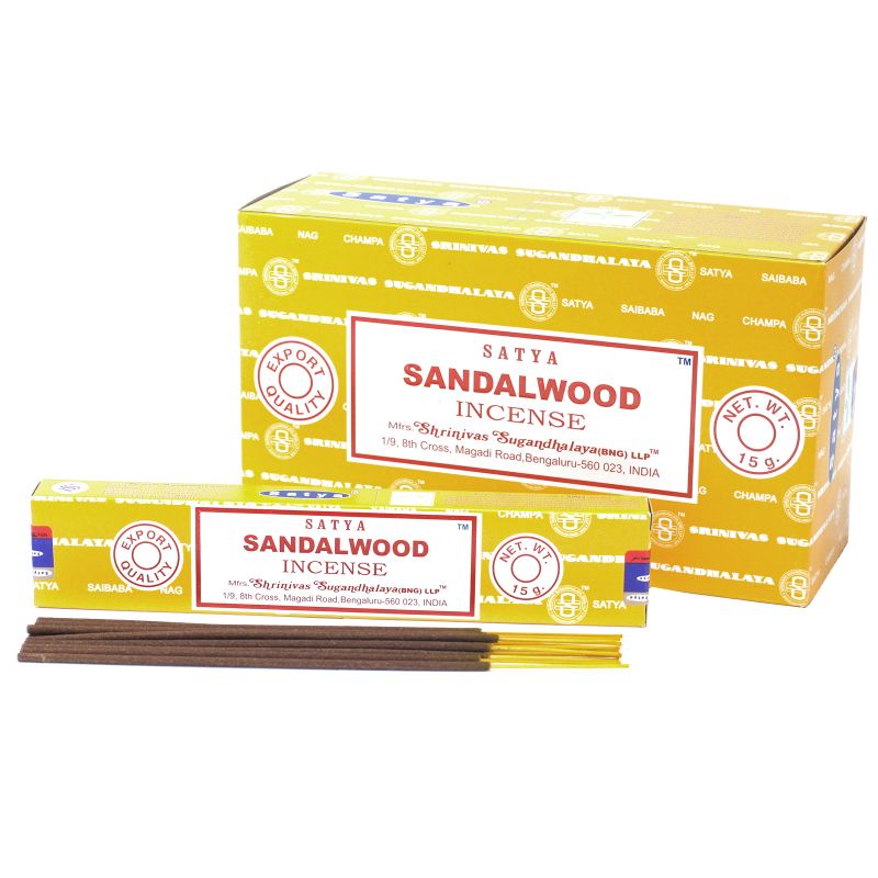 Satya Wierook 15gr - Sandelhout