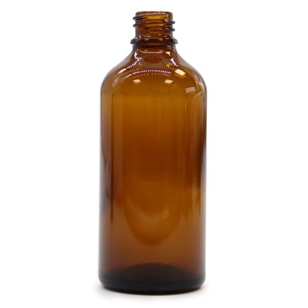 Glazen Flesje - Amber - 100ml