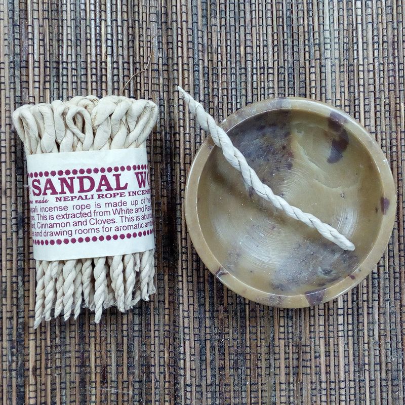 Pure Sandelhout Kruiden Wierook - Touw