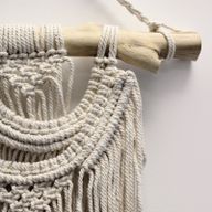 Macramé Wandkleed - Drie Golven