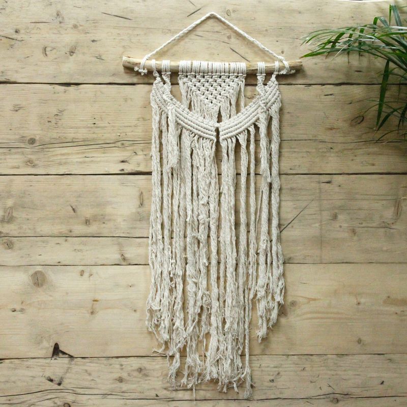 Macramé Wandkleed - Kracht van de Natuur