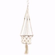 Macramé Plantpot Houder - Single - Kleine Pot