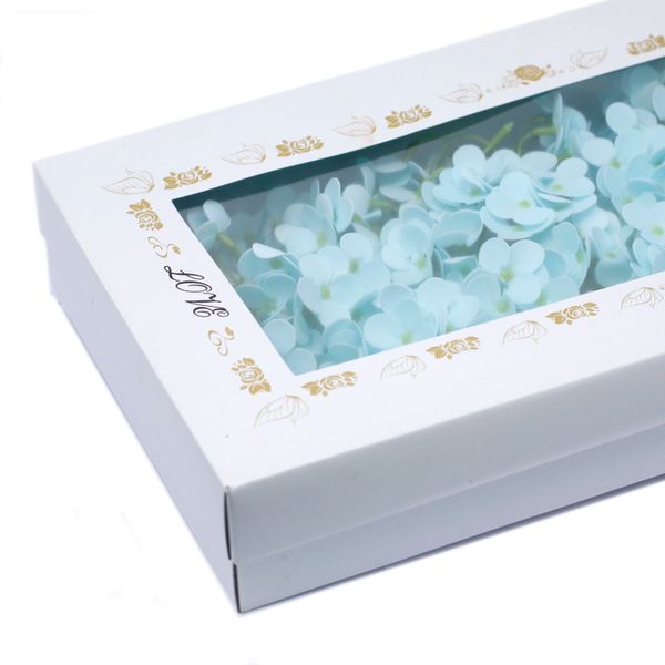 Ambachtelijke Zeep Bloem - Hyacint Knop - Baby Blauw