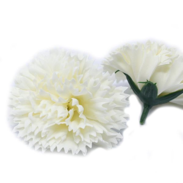 Ambachtelijke Zeep Bloem - Anjers - Room