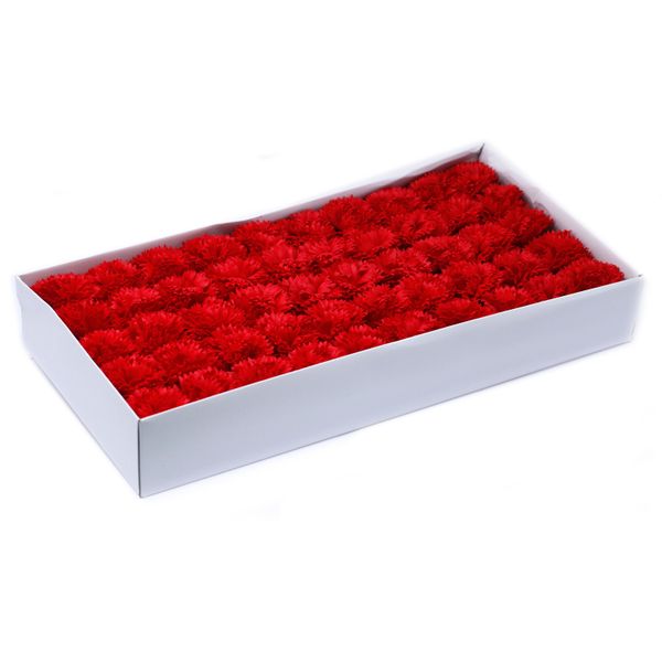 Ambachtelijke Zeep Bloem - Anjers - Rood