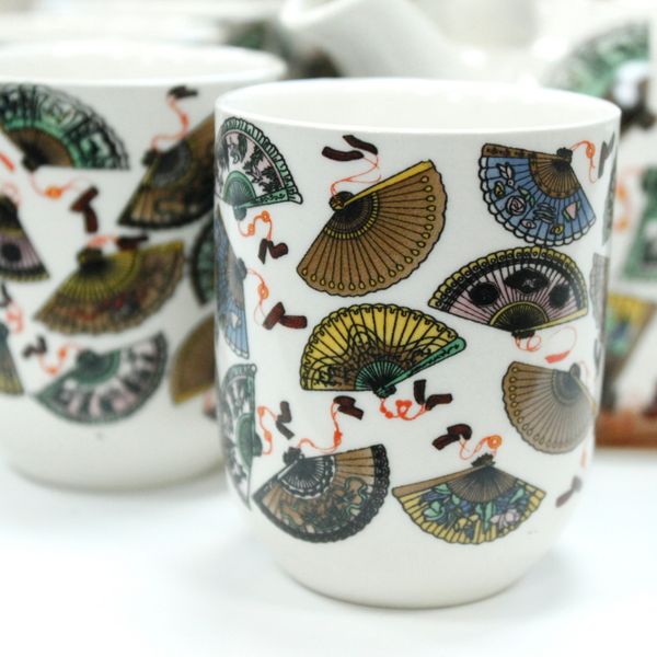 Kruidenthee Servies - Waaiers