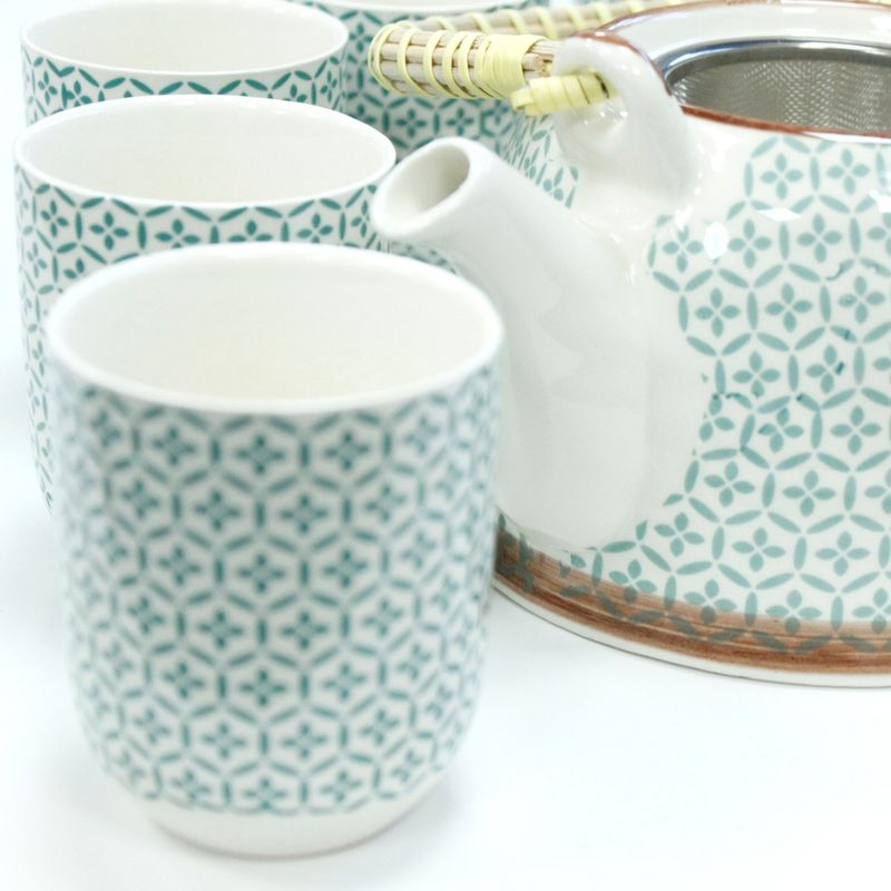 Kruidenthee Servies - Groen Mozaïek