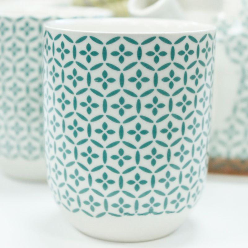 Kruidenthee Servies - Groen Mozaïek