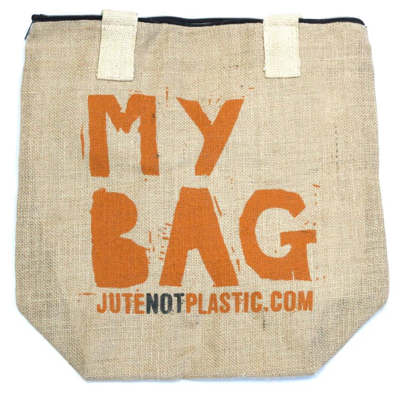 Jute Tas - My Bag - (4x Mixed Ontwerp)