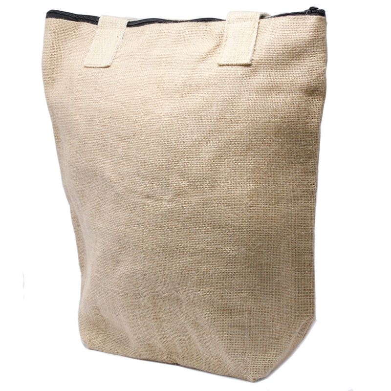 Jute Tas - Naturel - - (4 Mixed Ontwerp)