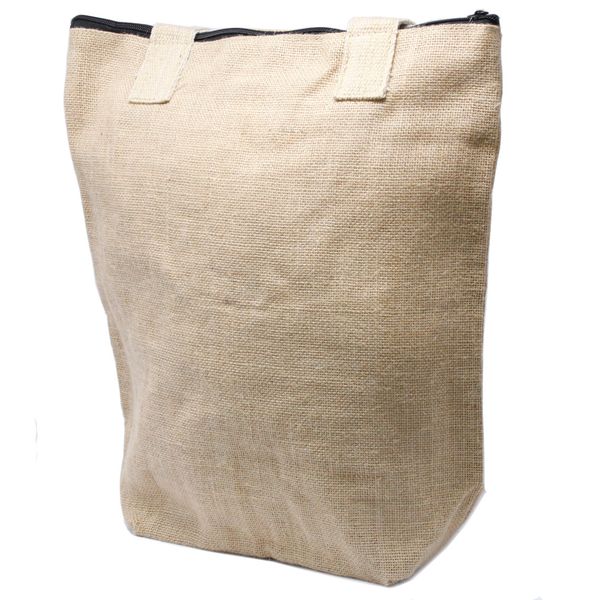 Jute Tas - Naturel - - (4 Mixed Ontwerp)