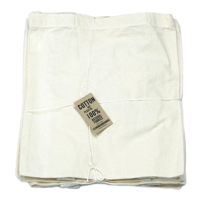 Katoenen Tas - Small - Naturel - 25cmx20cm