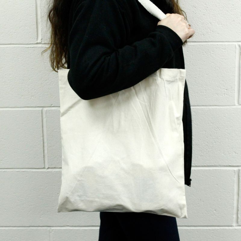 Katoenen Tas - Large - Naturel - 38cm x 42cm