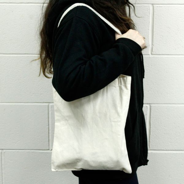 Katoenen Tas - Medium - Naturel - 35cm x 30cm