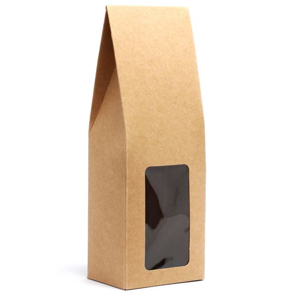 Cadeauzakjes met Doorzichtig Venster - 25 x 9 x 6.5cm