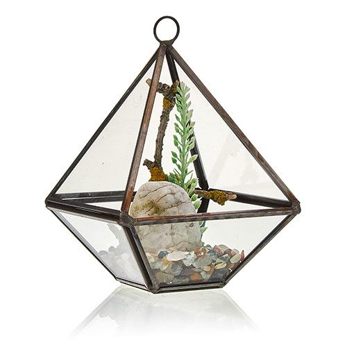 Glazen Terrarium - Kleine Diamant