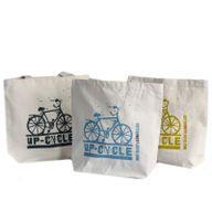 Katoenen Tas - Up Cycle - (4x Mixed Ontwerp)