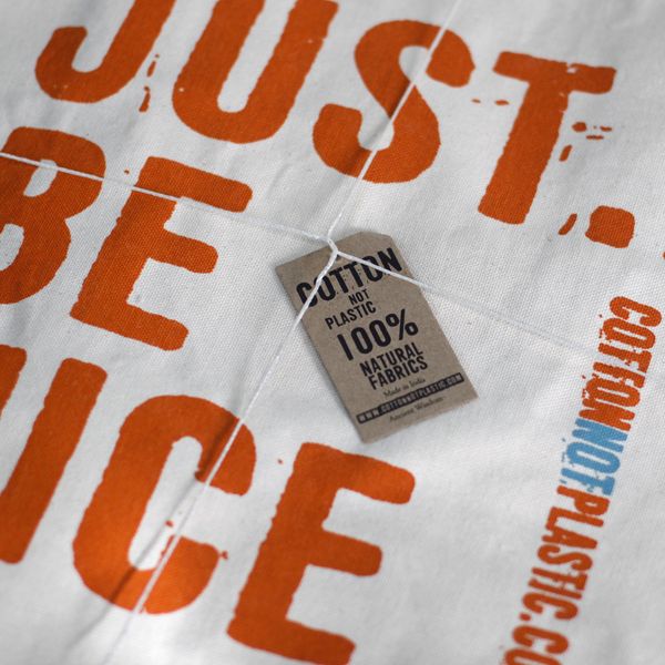 Katoenen Tas - Shop Shop Drop - (4x mixed Ontwerp)