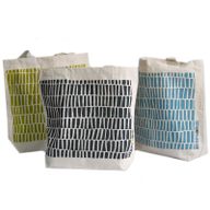 Katoenen Tas - All Over Design - (4x mixed Ontwerp)