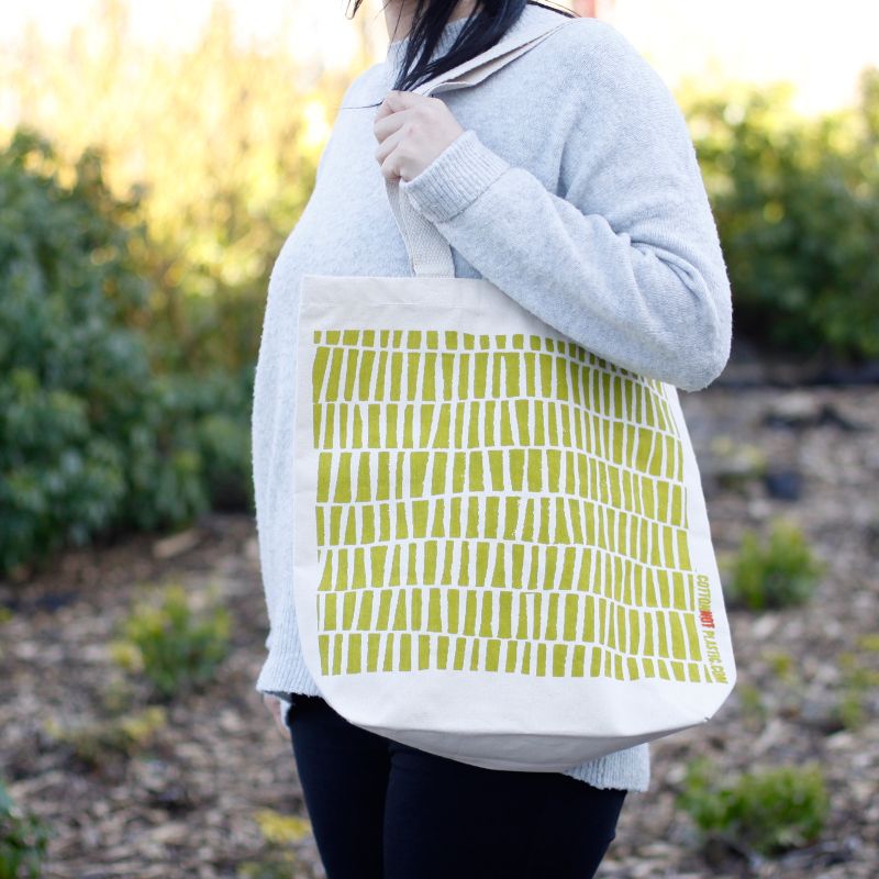 Katoenen Tas - All Over Design - (4x mixed Ontwerp)