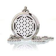 Aroma Diffuser Halsketting - Levensbloem - 30mm