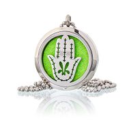 Aroma Diffuser Halsketting - Hand van Fatima - 30mm