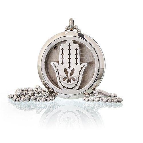 Aroma Diffuser Halsketting - Hand van Fatima - 30mm