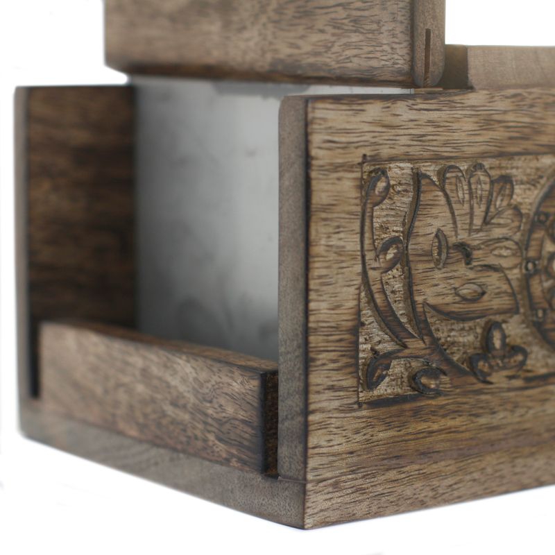 Antiek uitziende Mangohout Snijder voor Zeepbroden