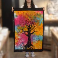 Katoenen Wand Dekoratie Doeken - Krachtboom