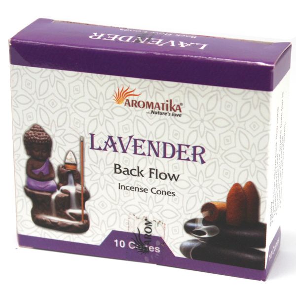 Aromatica Backflow Wierookkegels - Lavendel