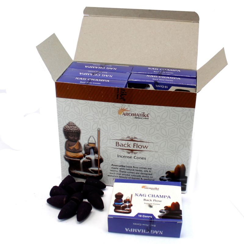 Aromatica Backflow Wierookkegels - Sandelhout