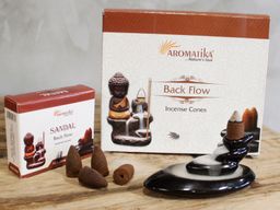 Aromatica Backflow Wierookkegels - Palo Santo