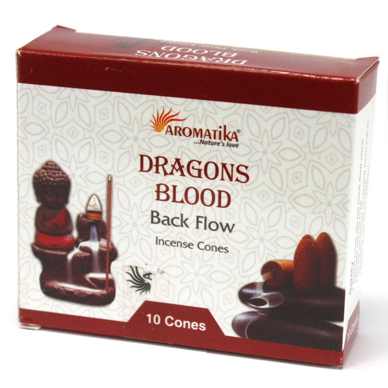 Aromatica Backflow Wierookkegels - Drakenbloed