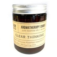 Aromatherapie Sojawas Kaarsen in Glazen Pot- Helder Denken - 200gr