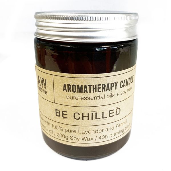 Aromatherapie Sojawas Kaarsen in Glazen Pot - Onspanning - 200gr