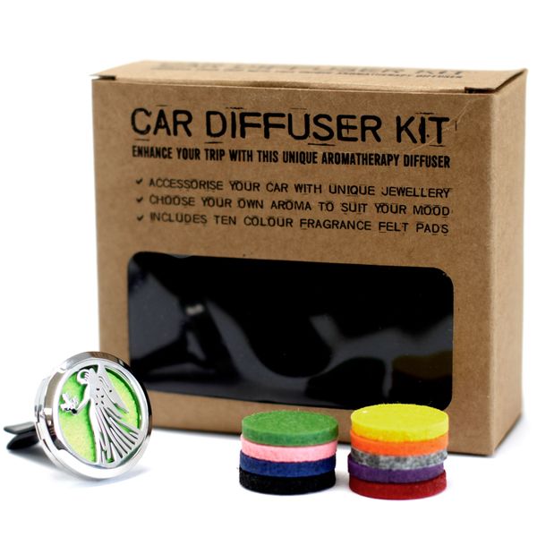 Luchtverfrisser Set voor in de Auto - Beschermengel- 30mm