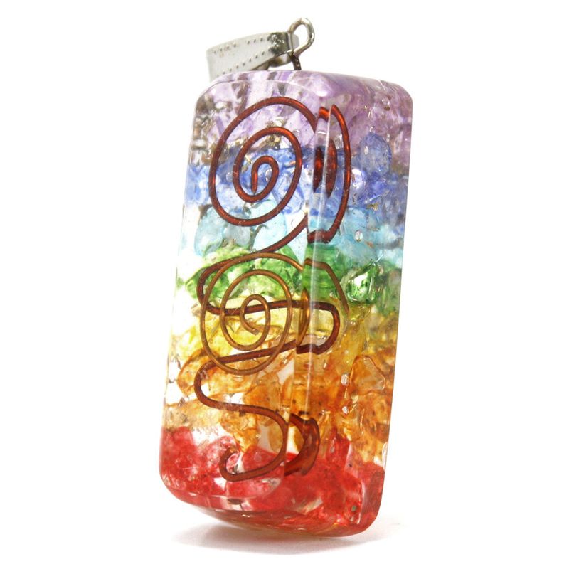 Orgonite Power Hanger - Regenboog Koper
