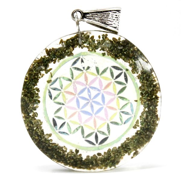 Orgonite Power Hanger - Groenesteen Mandala