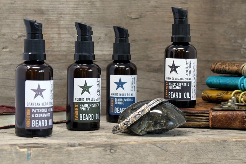 Baard Olie - 50ml - Viking Muskus - Reiniging!