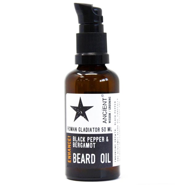Baard Olie - 50ml - Romeinse Gladiator - Verbetering!